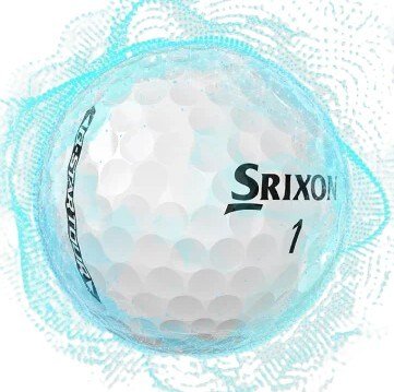 Srixon Q-Star Tour palline da golf 2026, gialle