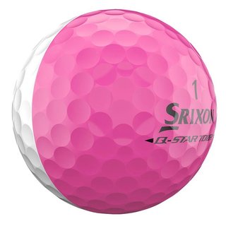 Srixon Q-Star Tour Divide palline da golf, bianche/rosa