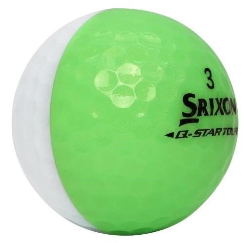 Srixon Q-Star Tour Divide 6 Multi palline da golf, mix di colori