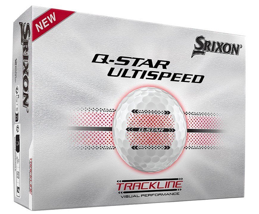 Srixon Q-Star Ultispeed Trackline palline da golf