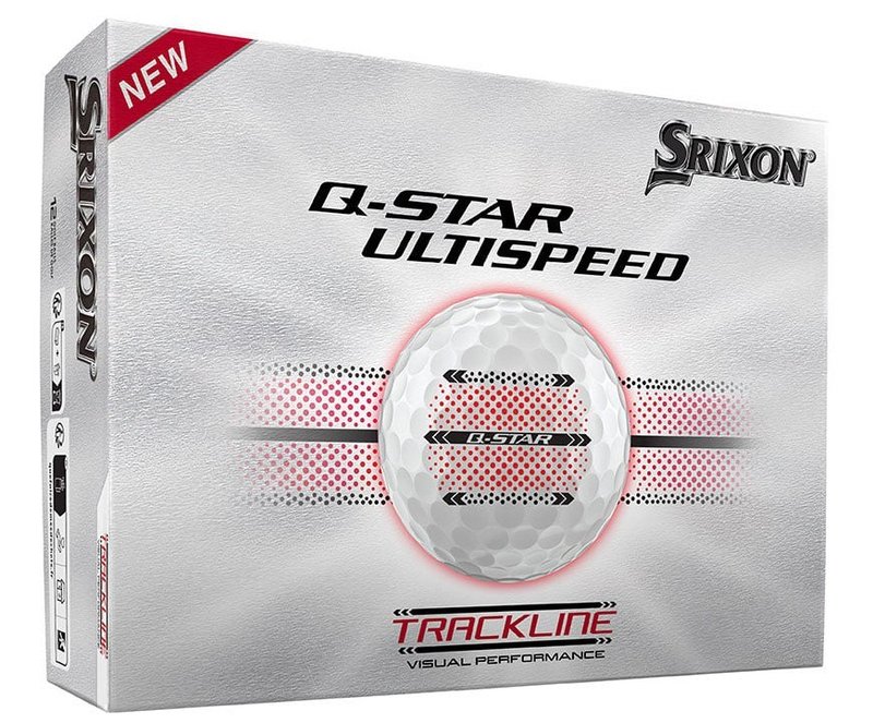 Srixon Q-Star Ultispeed Trackline palline da golf