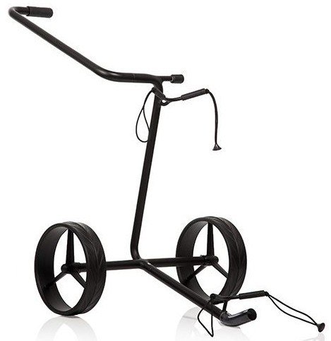 JuStar Black carrello manuale a 2 ruote, nero opaco