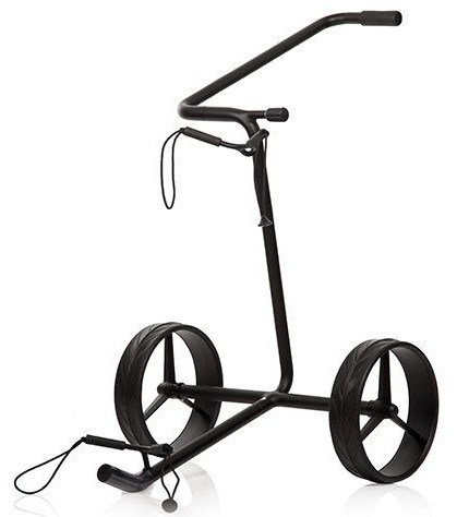 JuStar Black carrello manuale a 2 ruote, nero opaco
