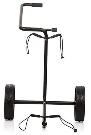 JuStar Black carrello manuale a 2 ruote, nero opaco