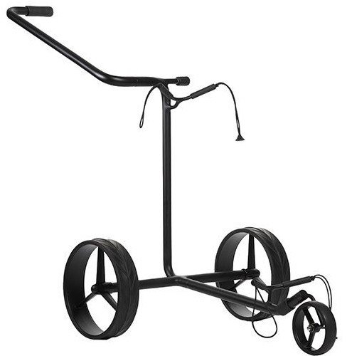 JuStar Black carrello manuale a 3 ruote, nero opaco