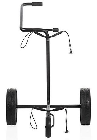 JuStar Black carrello manuale a 3 ruote, nero opaco