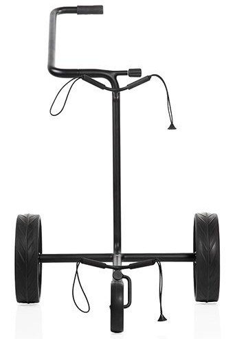 JuStar Black carrello manuale a 3 ruote, nero opaco