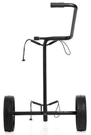 JuStar Black carrello manuale a 3 ruote, nero opaco