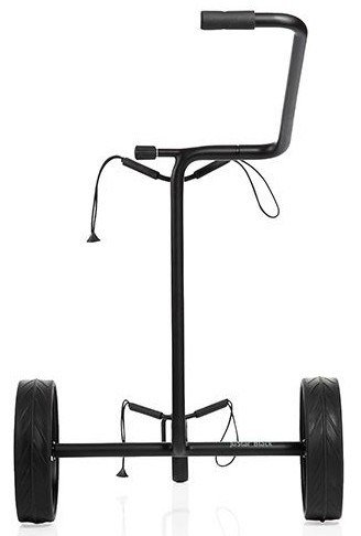 JuStar Black carrello manuale a 3 ruote, nero opaco