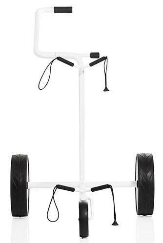 JuStar White carrello manuale a 3 ruote, bianco lucido