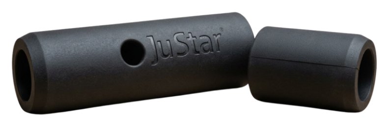 JuStar ricambio maniglia gommata per carrelli elettrici Titan Classic e Carbon Light, nera