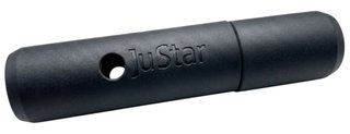 JuStar ricambio maniglia gommata per carrelli elettrici Titan Classic e Carbon Light, nera
