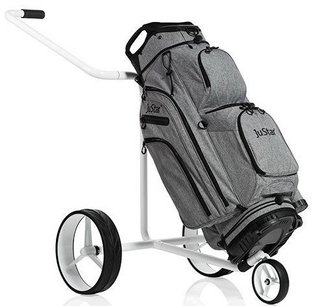 JuStar Player 9" cart bag, grigio