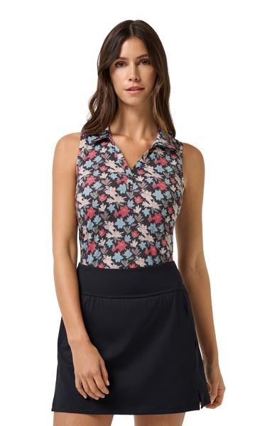 Travis Mathew Course Time polo da donna, nero