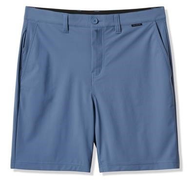Travis Mathew Hero Hour pantaloncini da uomo, bering sea