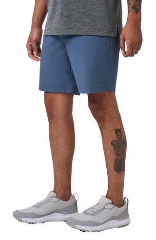 Travis Mathew Hero Hour pantaloncini da uomo, bering sea
