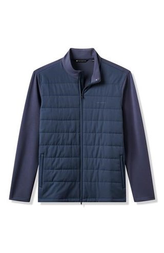 Travis Mathew Point of Sail Full-Zip giacca da uomo, mood indigo