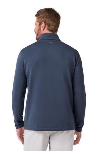 Travis Mathew Point of Sail Full-Zip giacca da uomo, mood indigo