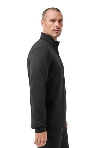 Travis Mathew Heater Pro 1/4Zip felpa da uomo, nera