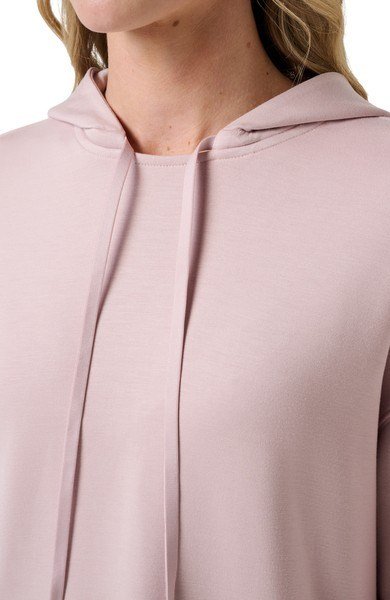 Travis Mathew Skyloft Soft felpa con cappuccio da donna, violet ice
