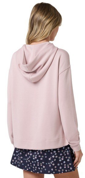 Travis Mathew Skyloft Soft felpa con cappuccio da donna, violet ice