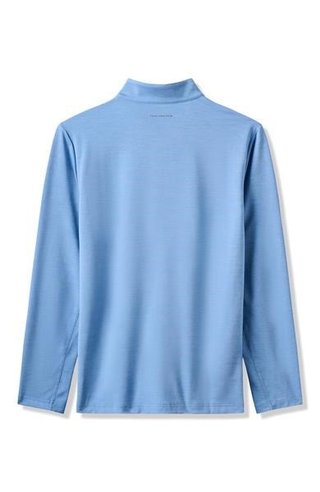 Travis Mathew Heater Pro 1/4Zip felpa da uomo, pacific coast