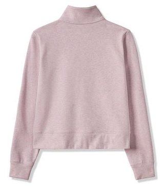Travis Mathew Cloud Fleece Half-Zip felpa donna, heather violet ice