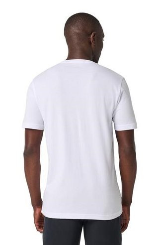 Travis Mathew Louder Please t-shirt da uomo, bianca