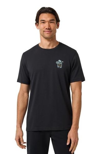 Travis Mathew Beverage Cart Tee t-shirt da uomo, nero