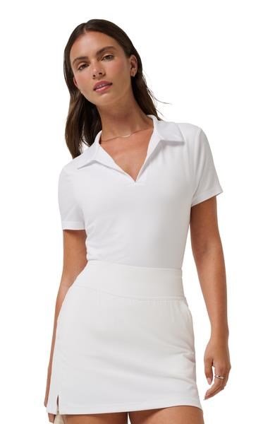 Travis Mathew Skyloft Light polo da donna, bianco