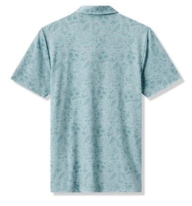 Travis Mathew Featherweight Paradise polo da uomo, forget me not