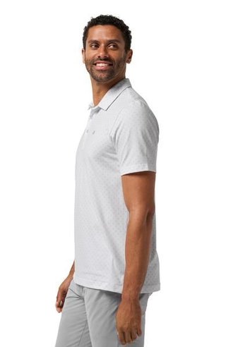 Travis Mathew Featherweight Salt Breeze polo da uomo, bianco