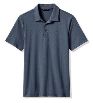 Travis Mathew Performance Jersey Wave polo da uomo, bering sea