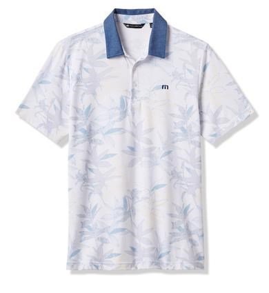 Travis Mathew Featherweight Drift polo da uomo, bianco