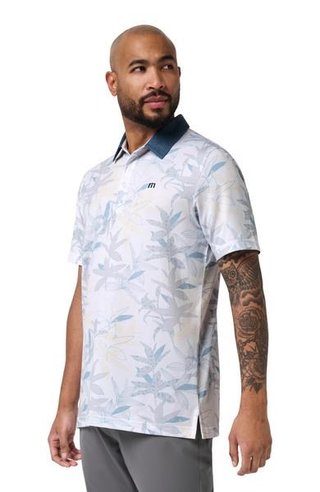 Travis Mathew Featherweight Drift polo da uomo, bianco