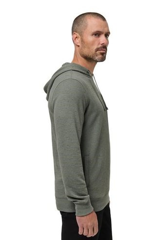 Travis Mathew Cloud Wafle felpa uomo, dark olive