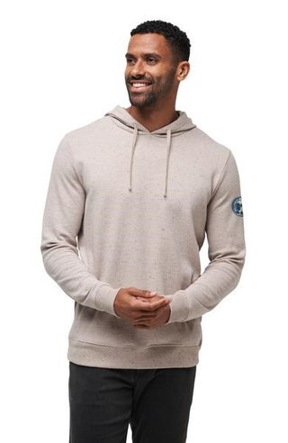 Travis Mathew Cloud Wafle felpa uomo, oxford tan