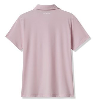 Travis Mathew Heater polo da donna, lilac snow