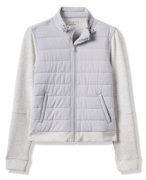 Travis Mathew Skyloft Soft Espresso Martini giacca da donna, heather light grey