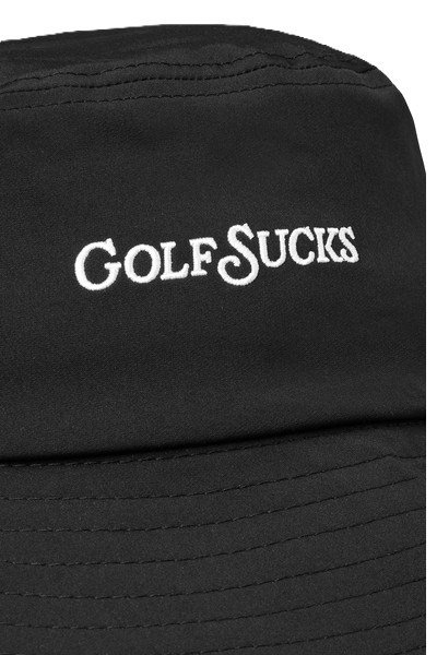 Travis Mathew Golf Sucks cappello da sole, nero