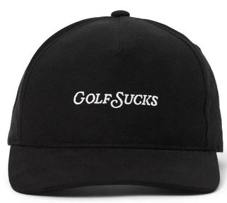 Travis Mathew Golf Sucks cappellino da uomo, nero