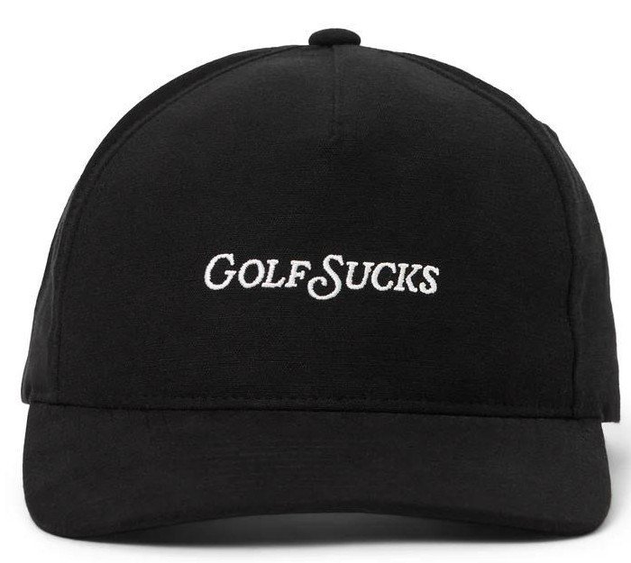 Travis Mathew Golf Sucks cappellino da uomo, nero