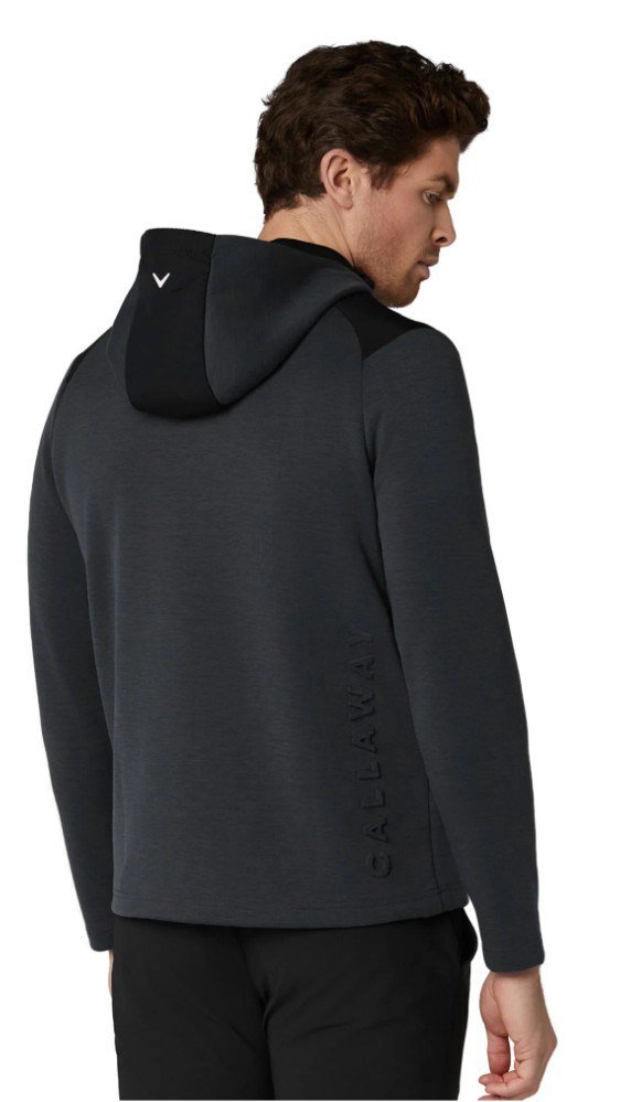 Callaway Soft Touch 1/4 Zip Premium felpa da uomo, black heather