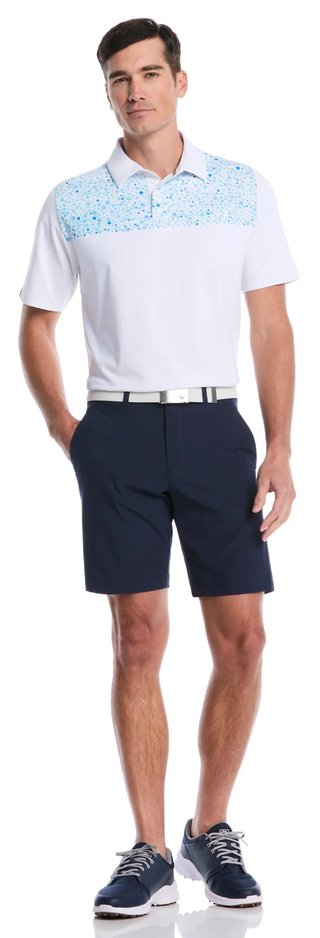 Callaway Driving Range Engineered Print polo da uomo, bright white