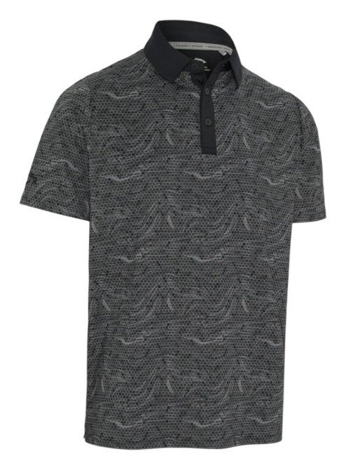 Callaway Hex Marble polo uomo, caviar