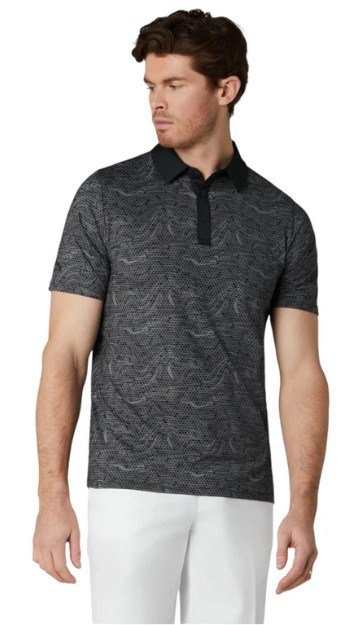 Callaway Hex Marble polo uomo, caviar