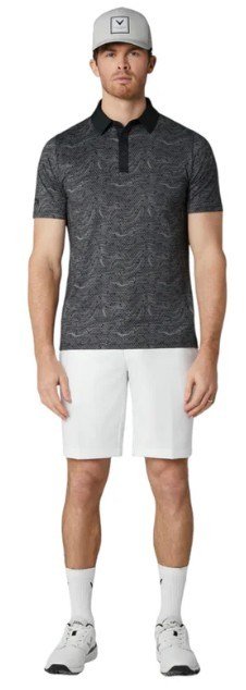Callaway Hex Marble polo uomo, caviar