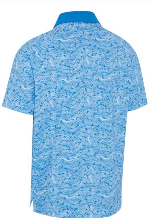 Callaway Hex Marble polo uomo, brilliant blue