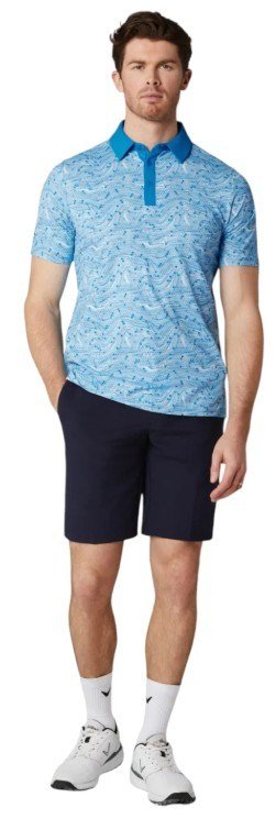Callaway Hex Marble polo uomo, brilliant blue