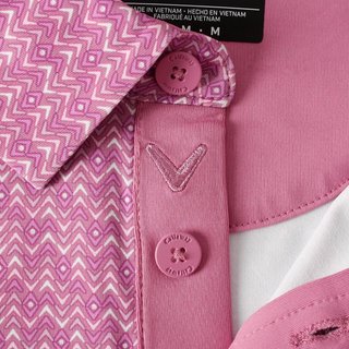 Callaway Timeless Chev polo da uomo, rose boquet